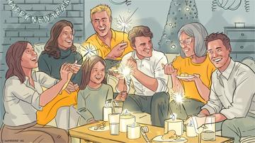 Artikel: Umgangsrecht über Weihnachten und Silvester