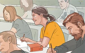 Trennung wegen Prüfungsstress