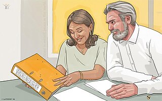 Trennung und Scheidung im Alter