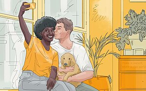 Kein Unterhalt wegen Facebook-Posing?