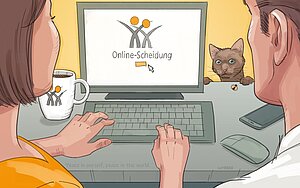 Schei­dung mit nur ei­nem An­walt